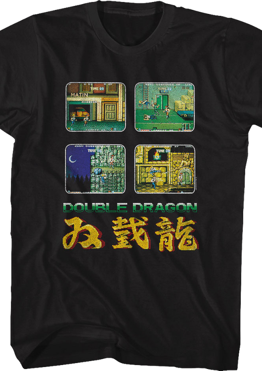 Game Screens Double Dragon T-Shirt - main product image