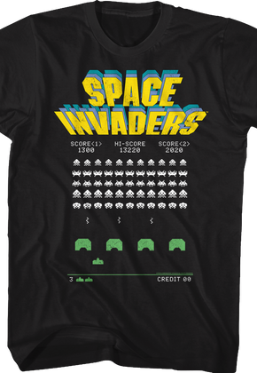 Gameplay Space Invaders T-Shirt