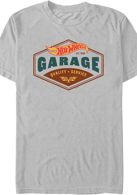 Garage Diamond Logo Hot Wheels T-Shirt - main product image