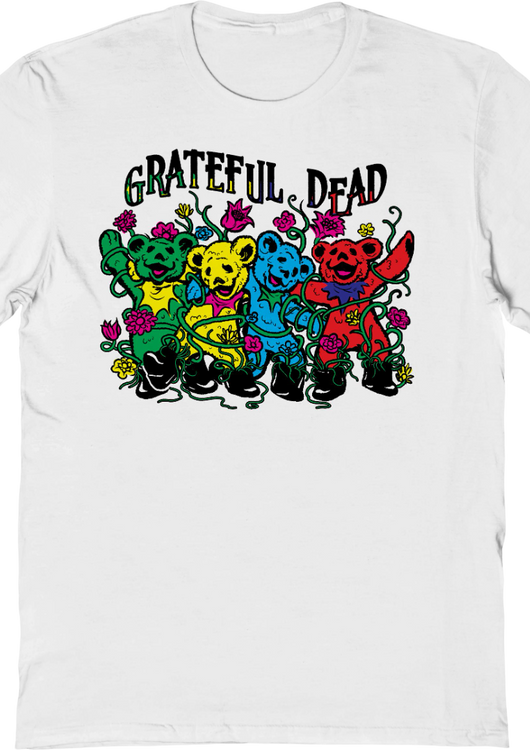 Garden Bears Grateful Dead T-Shirt - main product image