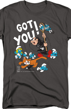 Gargamel and Azrael Got You Smurfs T-Shirt