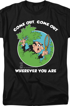Gargamel Come Out Smurfs T-Shirt
