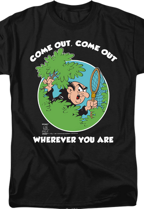 Gargamel Come Out Smurfs T-Shirt
