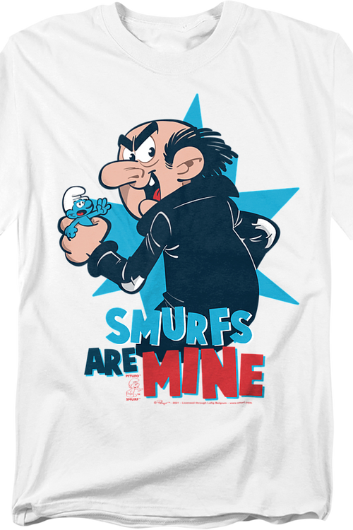 Gargamel Smurfs Are Mine Smurfs T-Shirtmain product image