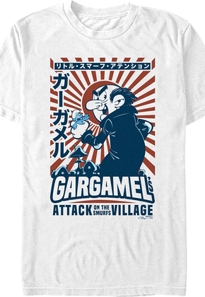 Gargamel's Attack On The Smurfs Village Smurfs T-Shirt