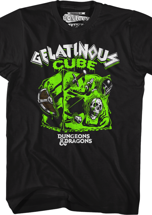 Vintage Gelatinous Cube Dungeons & Dragons T-Shirt - main product image