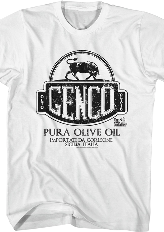 Genco Pura Olive Oil Godfather T-Shirt - main product image