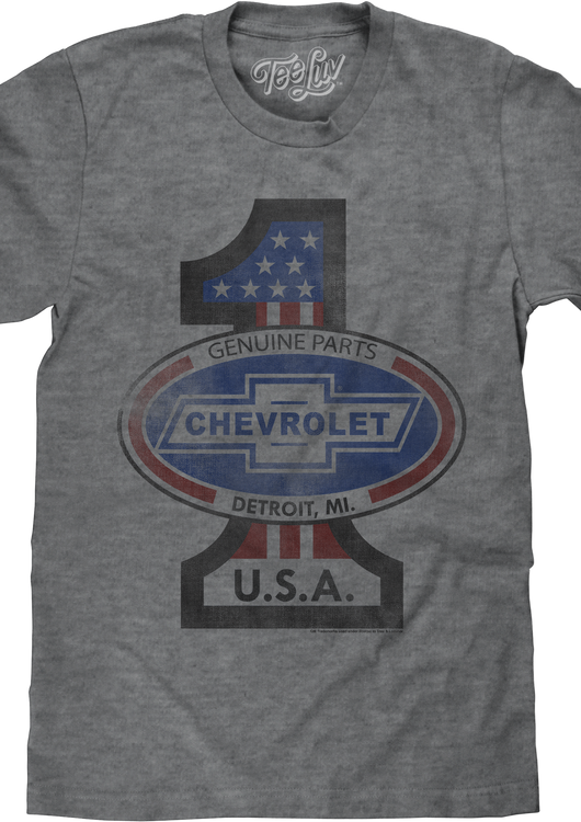Genuine Parts Chevrolet T-Shirt - main product image