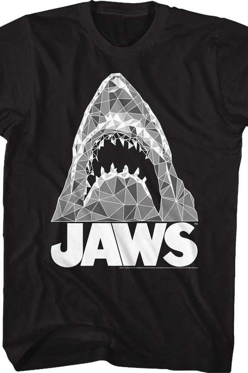 Geometric Shark Jaws T-Shirtmain product image