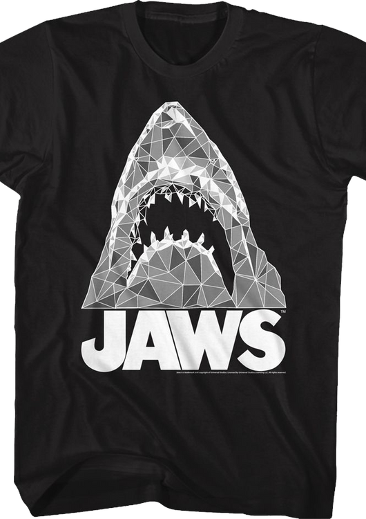 Geometric Shark Jaws T-Shirt - main product image
