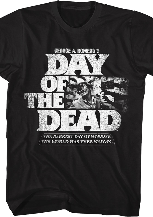 George A. Romero's Day Of The Dead T-Shirt - main product image