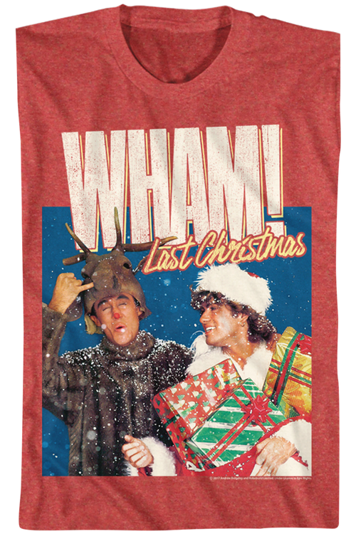 George Michael Last Christmas WHAM! T-Shirtmain product image