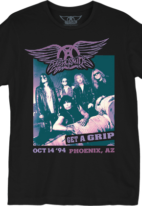 Get A Grip Concert Poster Aerosmith T-Shirt