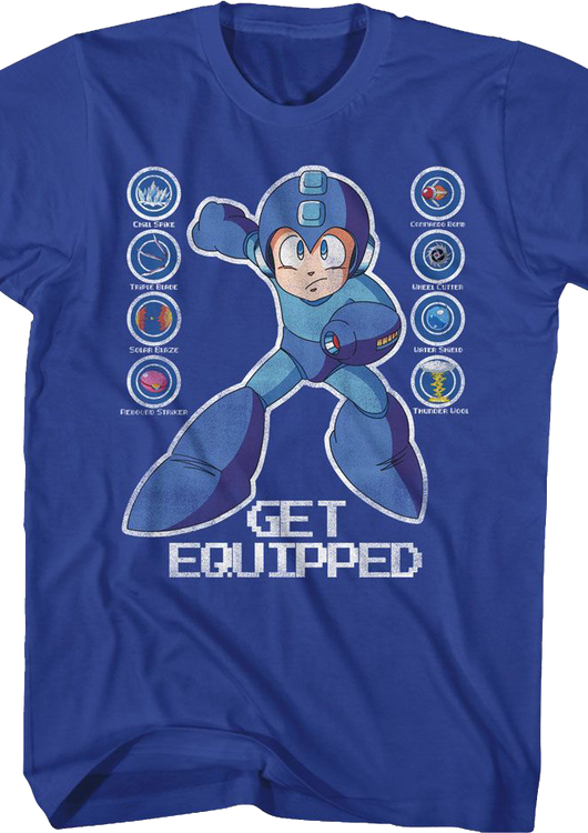 Get Equipped Mega Man T-Shirt - main product image
