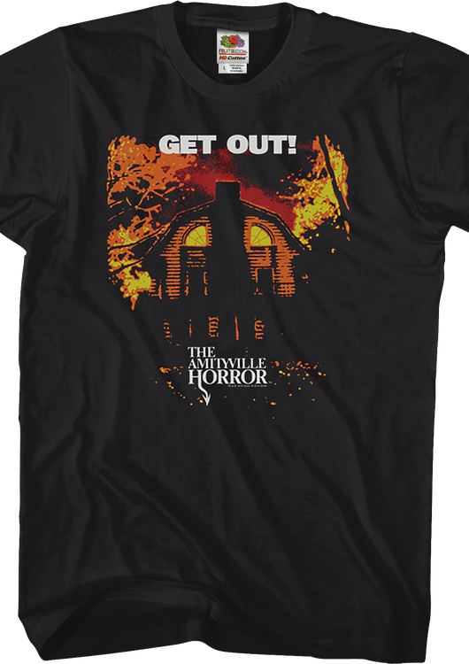 Get Out Amityville Horror T-Shirt - main product image