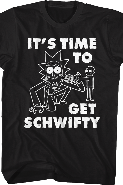 Get Schwifty Rick and Morty T-Shirtmain product image