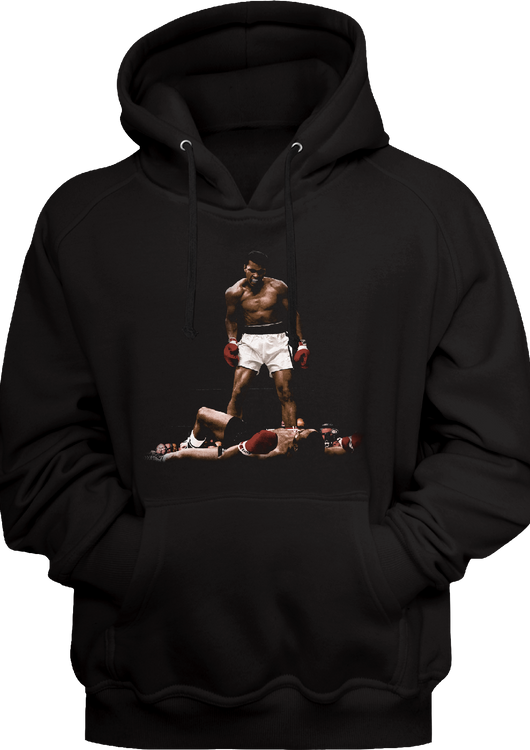 Get Up And Fight Muhammad Ali Hoodie - main product image