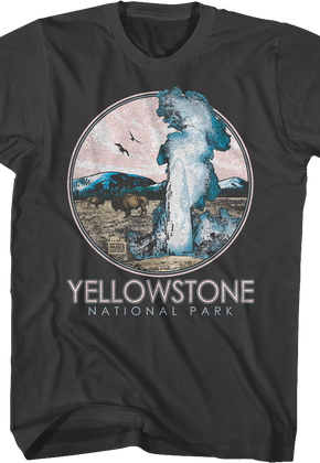 Geyser Yellowstone National Park T-Shirt