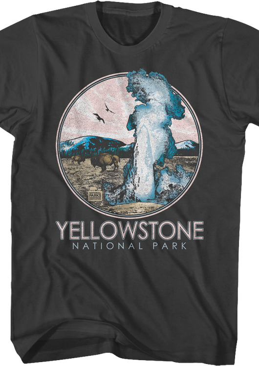 Geyser Yellowstone National Park T-Shirt - main product image
