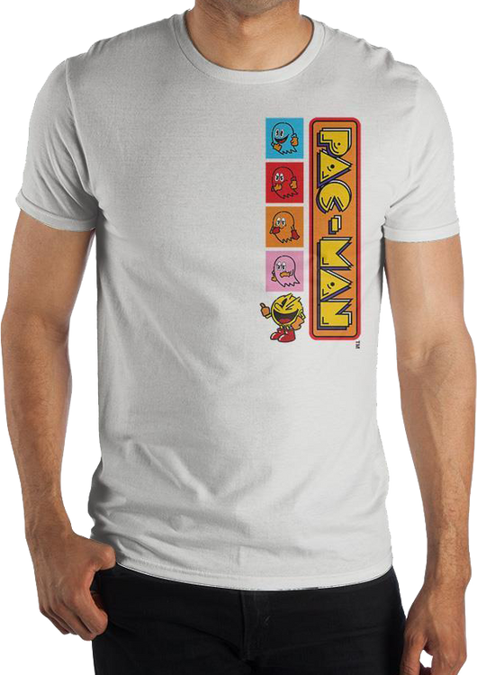 Ghosts and Pac-Man T-Shirt - main product image