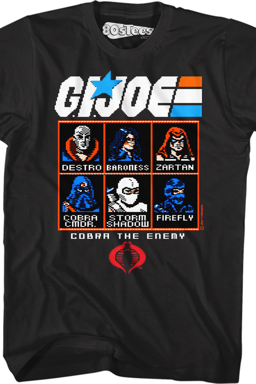 GI Joe A Real American Hero Commodore 64 Game T-Shirtmain product image