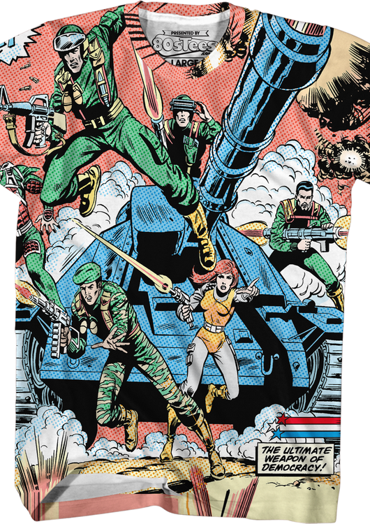 Ultimate Weapon Of Democracy GI Joe T-Shirt - main product image