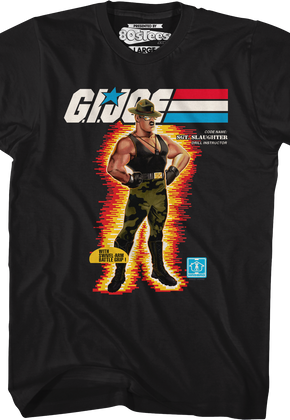 Box Art Sgt. Slaughter GI Joe T-Shirt