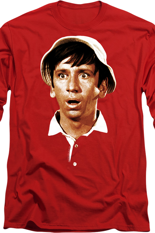 Gilligan's Head Gilligan's Island Long Sleeve Shirtmain product image
