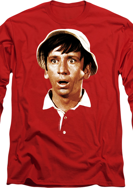 Gilligan's Head Gilligan's Island Long Sleeve Shirt - main product image