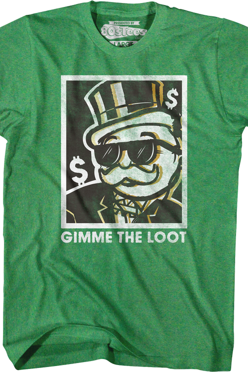 Gimme The Loot Monopoly T-Shirtmain product image