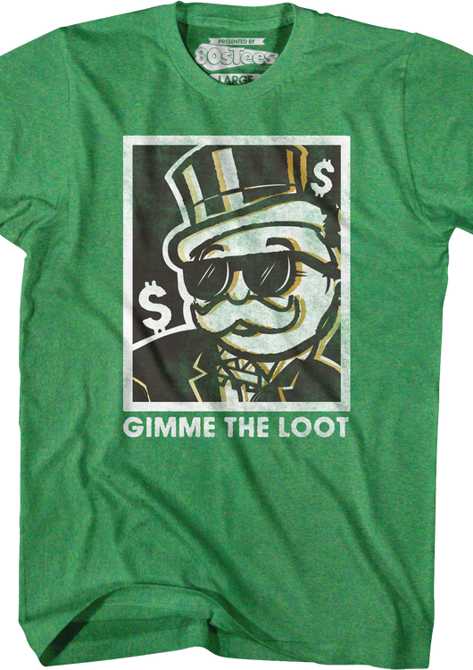 Gimme The Loot Monopoly T-Shirt - main product image