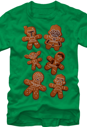 Gingerbread Star Wars Christmas T-Shirt