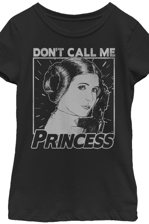 Girls Don't Call Me Princess Star Wars Shirtmain product image