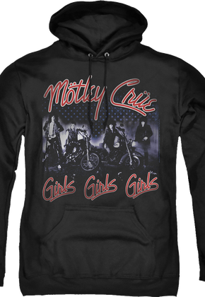 Girls Girls Girls Motley Crue Hoodie