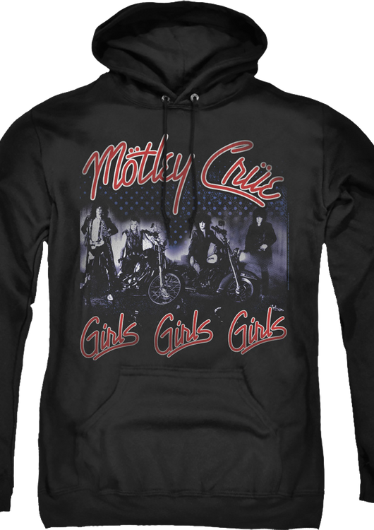 Girls Girls Girls Motley Crue Hoodie - main product image