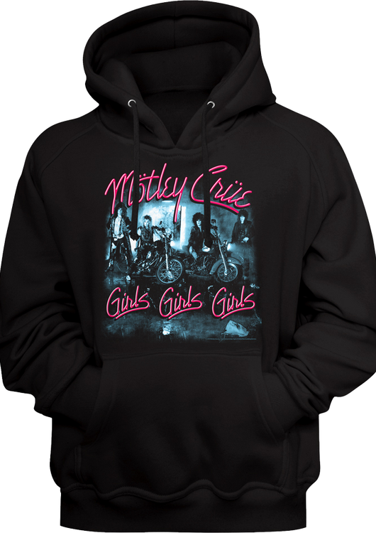 Girls Girls Girls Motley Crue Hoodie - main product image