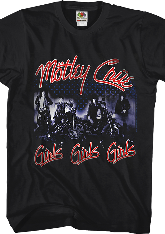 Girls Girls Girls Motley Crue T-Shirt - main product image