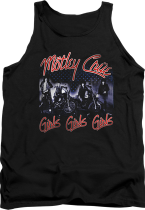 Girls Girls Girls Motley Crue Tank Top