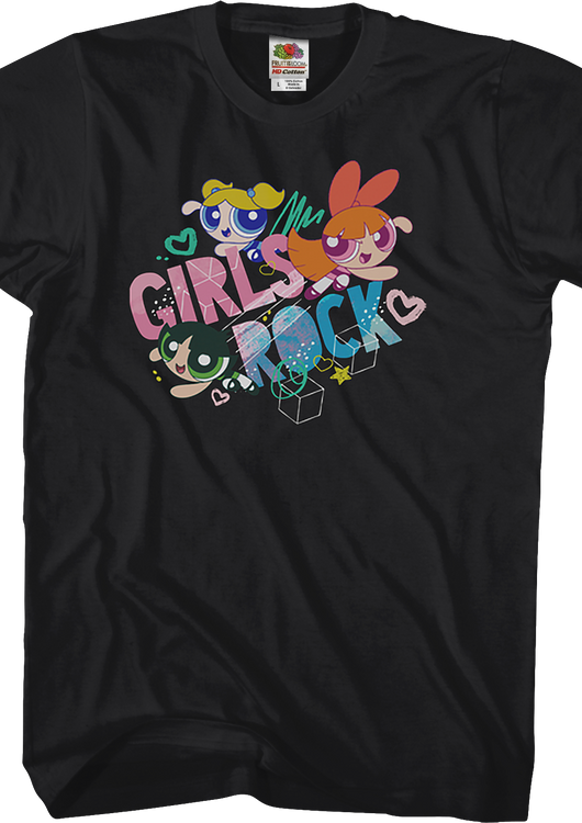 Girls Rock Powerpuff Girls Shirt - main product image