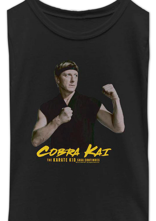 Girls Youth Johnny Lawrence Cobra Kai Shirt - main product image