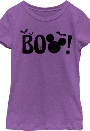 Girls Youth Mickey Mouse Boo Disney Shirt