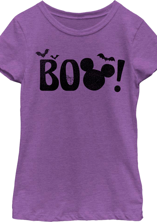 Girls Youth Mickey Mouse Boo Disney Shirt - main product image