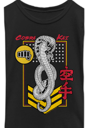 Girls Youth Patch Cobra Kai Shirt