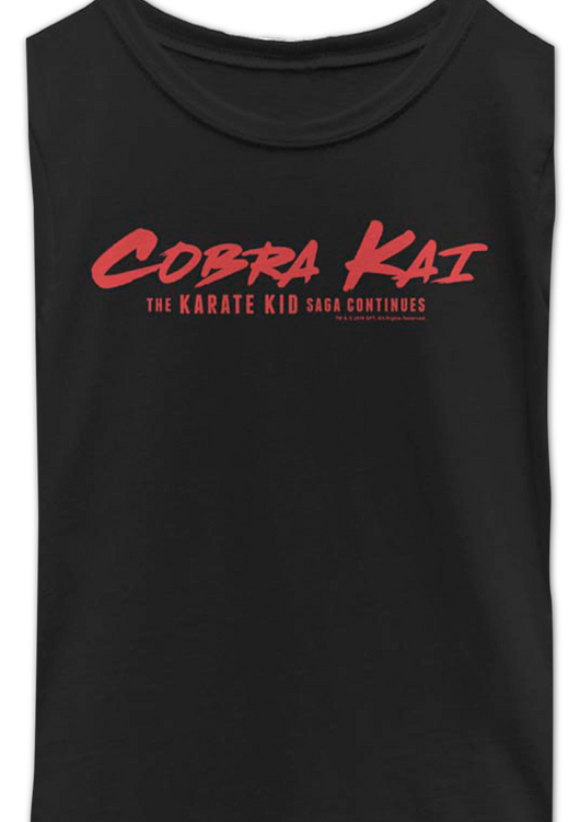 Girls Youth Saga Continues Cobra Kai Shirt - main product image