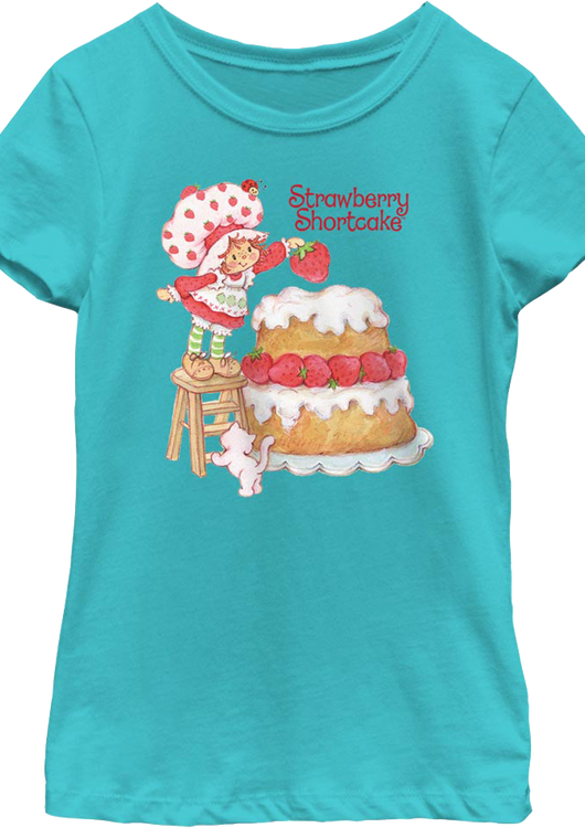 Girls Youth Strawberry Shortcake Shirt - main product image