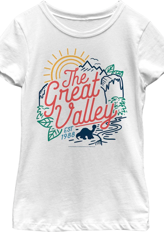 Girls Youth The Great Valley Land Before Time Shirt - main product image