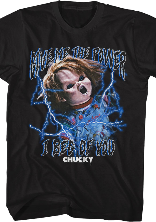 Give Me The Power I Beg Of You Child's Play T-Shirt - main product image