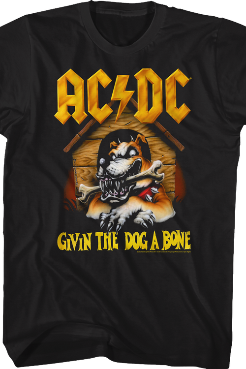 Givin The Dog A Bone ACDC Shirtmain product image