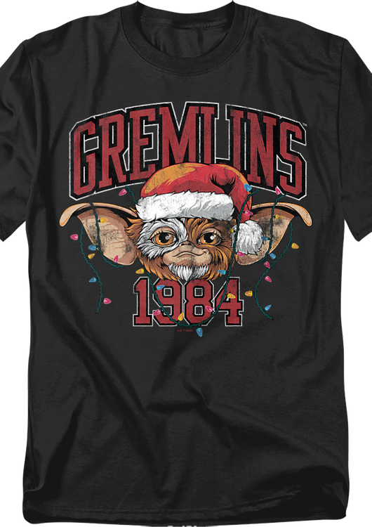 Gizmo Christmas 1984 Gremlins T-Shirt - main product image