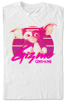 Gizmo Retro Sunset Gremlins T-Shirt